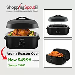 Aroma 18Qt High-Dome Roaster Oven